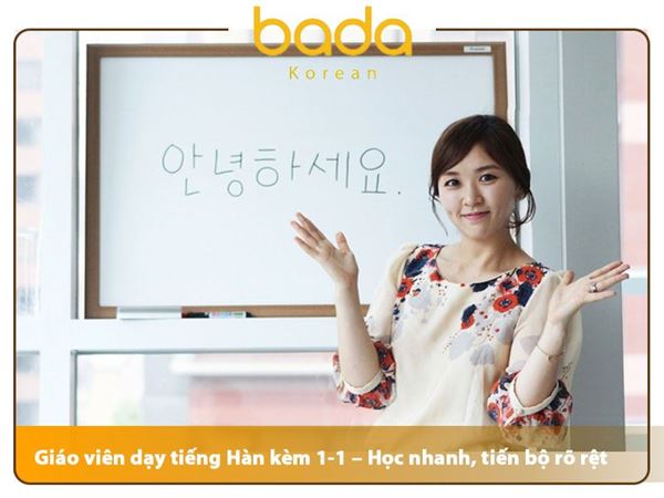 Giáo viên dạy tiếng Hàn kèm 1-1 – Học nhanh, tiến bộ rõ rệt