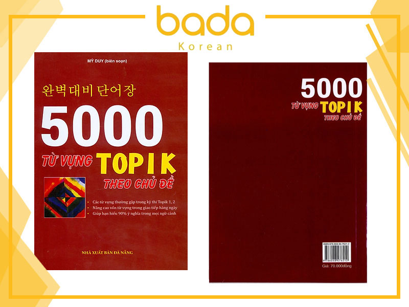 5000 từ vựng tiếng Hàn