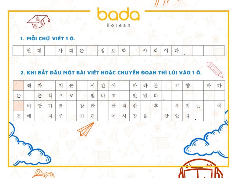 Luyện cách đọc và viết tiếng Hàn