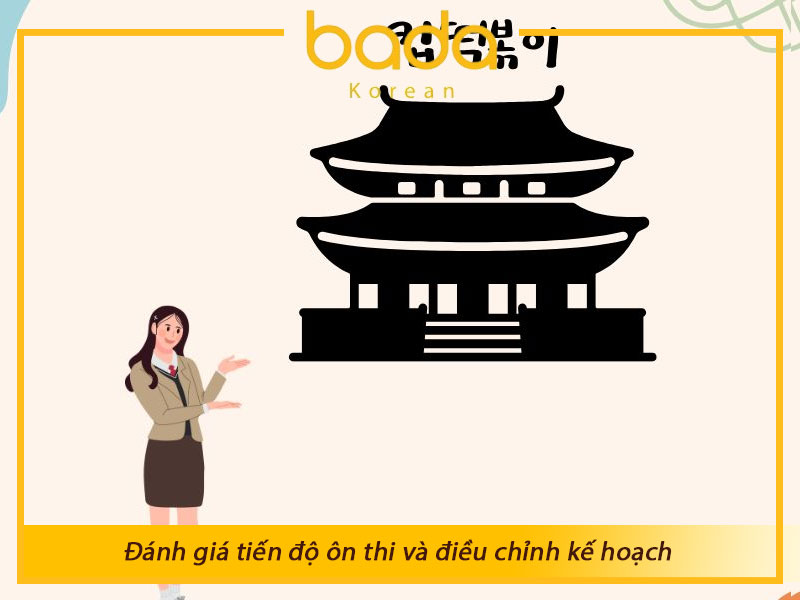 Đánh giá tiến độ ôn thi và điều chỉnh kế hoạch
