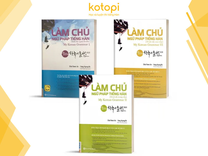 Bộ sách “Làm chủ ngữ pháp tiếng Hàn - My Korean Grammar”