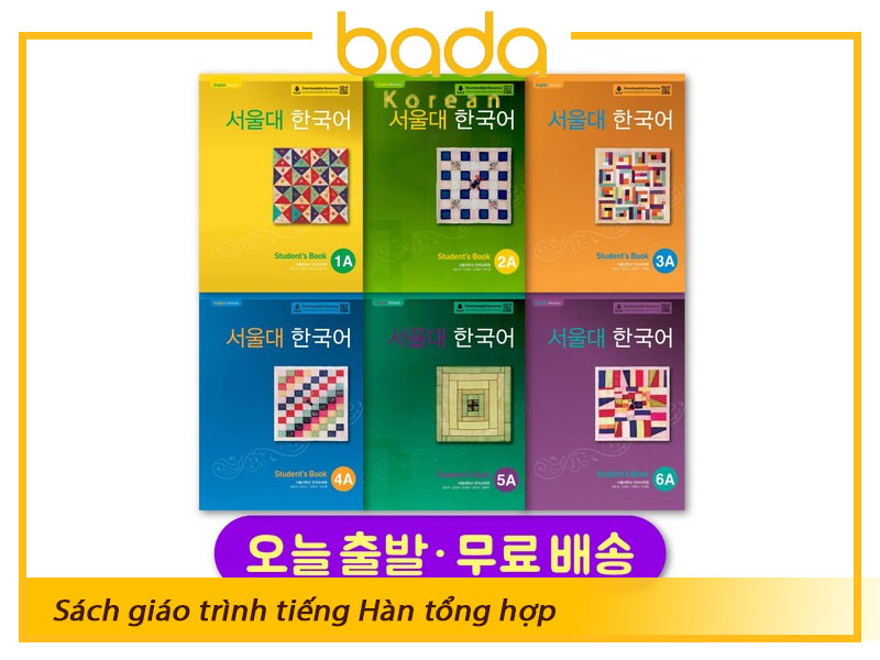 Sách giáo trình tiếng Hàn tổng hợp 
