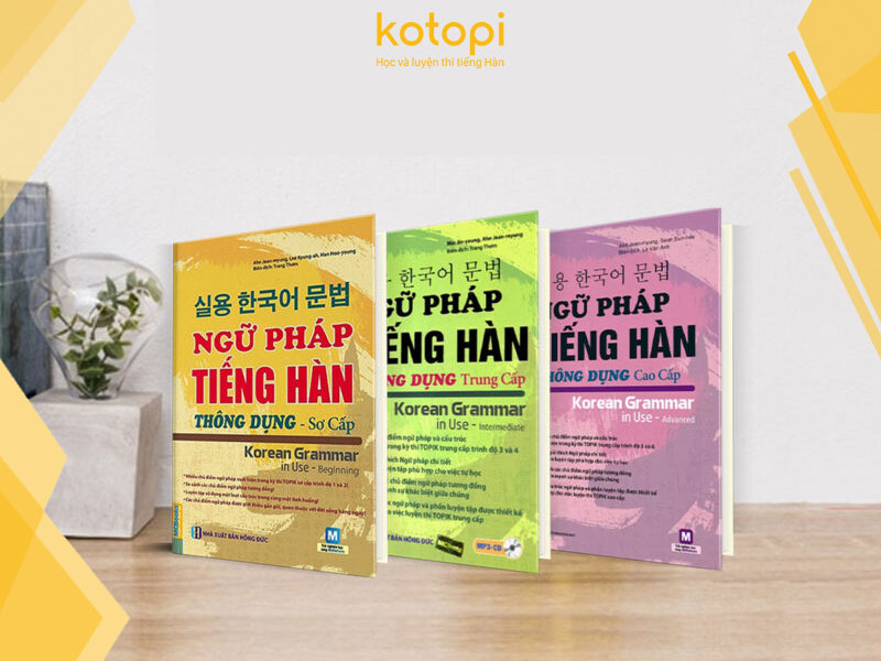 Bộ sách “Ngữ Pháp Tiếng Hàn Thông Dụng”