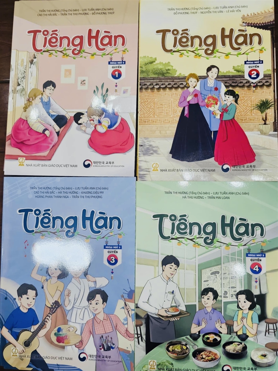 Sách giao khoa tiếng Hàn